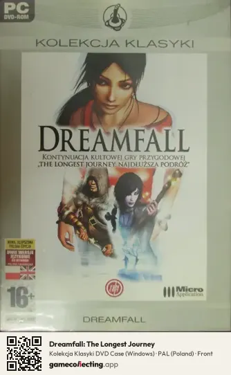 Dreamfall: The Longest Journey Computer, Poland box front