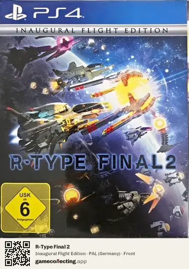 R-Type Final 2 PlayStation 4, Germany box front