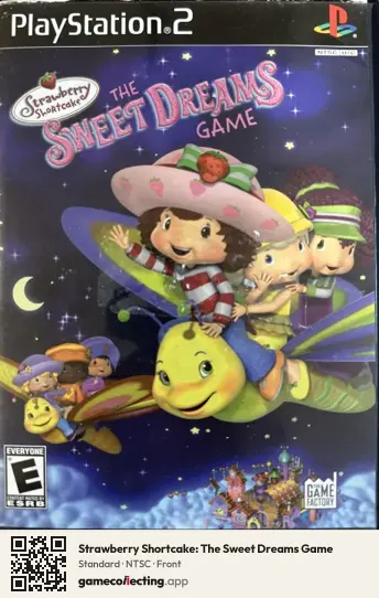 Strawberry Shortcake: The Sweet Dreams Game PlayStation 2, NTSC box front