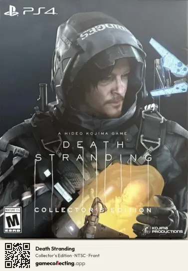Death Stranding PlayStation 4, NTSC box front