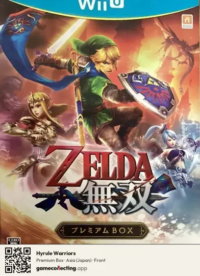 Hyrule Warriors Nintendo Wii U, Asia box front