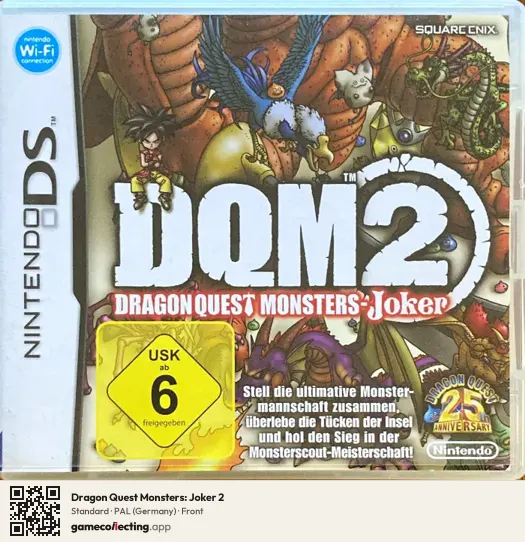 Dragon Quest Monsters: Joker 2 Nintendo DS, Germany box front