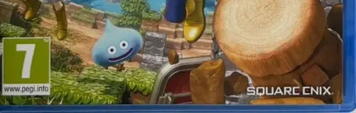 Dragon Quest Builders 2, the USK square on its front