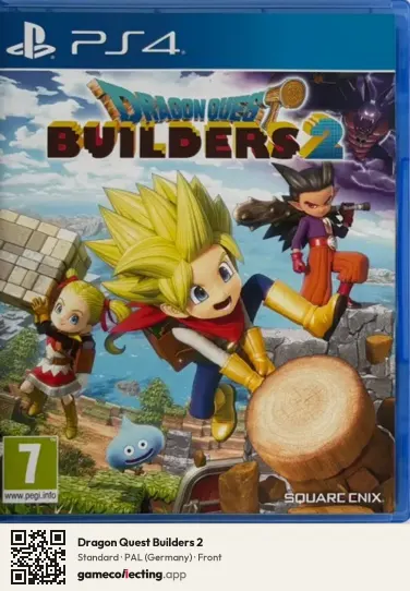 Dragon Quest Builders 2 PlayStation 4, Germany box front
