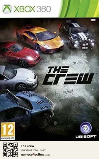 The Crew Xbox 360, PAL box front