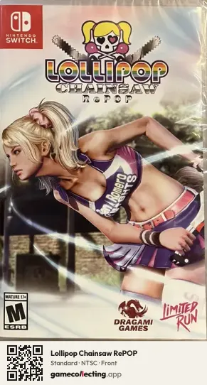 Lollipop Chainsaw RePOP Nintendo Switch, NTSC box front