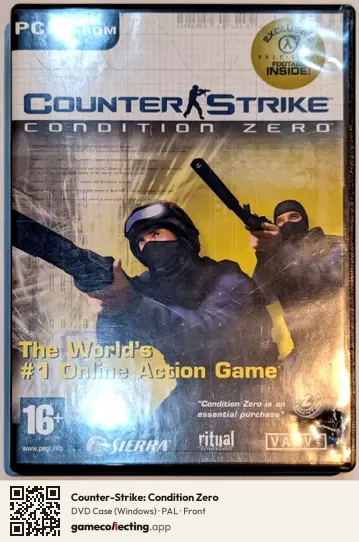 Counter-Strike: Condition Zero Computer, PAL box front
