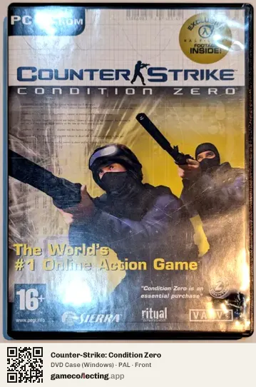 Counter-Strike: Condition Zero Computer, PAL box front