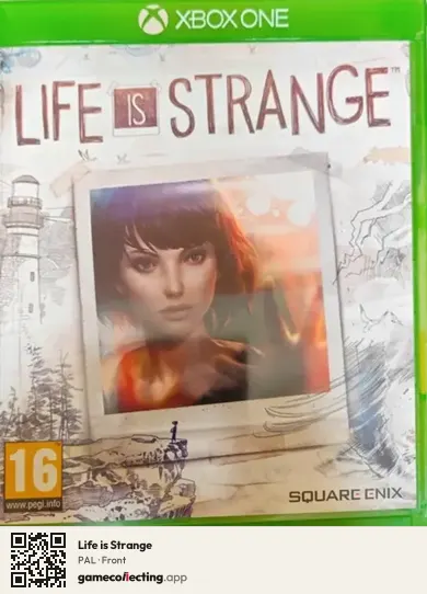 Life is Strange Xbox One, PAL box front
