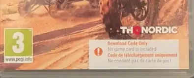 MX vs ATV All Out, the PEGI square on its front