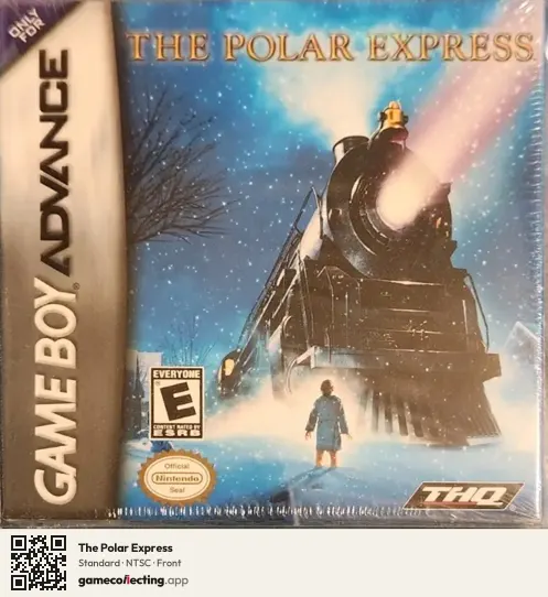 The Polar Express Game Boy Advance, NTSC box front
