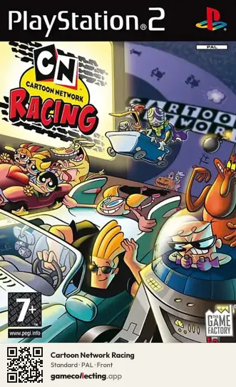 Cartoon Network Racing PlayStation 2, PAL box front