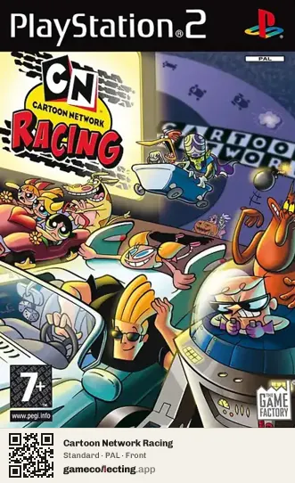 Cartoon Network Racing PlayStation 2, PAL box front