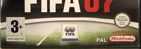 FIFA 07, the PEGI square on its front