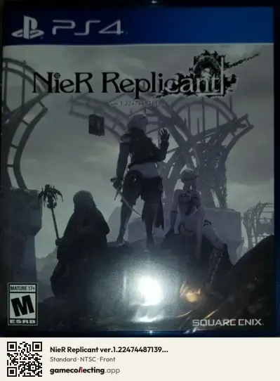 NieR Replicant ver.1.22474487139... PlayStation 4, NTSC box front