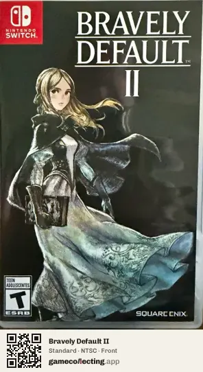 Bravely Default II Nintendo Switch, NTSC box front