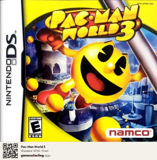 Pac-Man World 3 Nintendo DS, NTSC box front