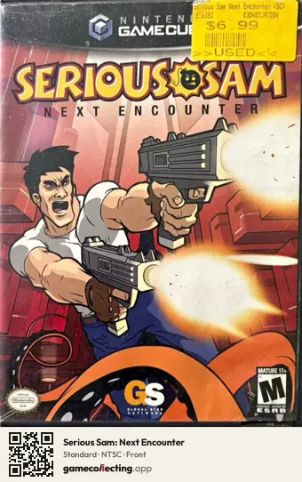 Serious Sam: Next Encounter Nintendo GameCube, NTSC box front