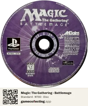 Magic: The Gathering - Battlemage PlayStation, NTSC disc