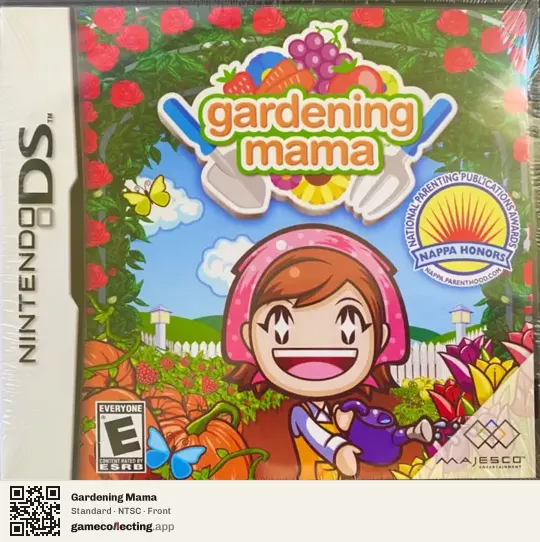 Gardening Mama Nintendo DS, NTSC box front