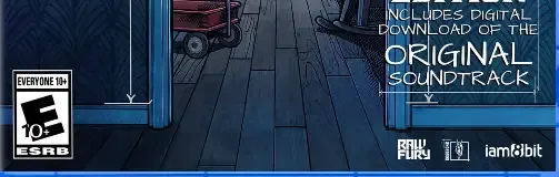 Blue Prince, the ESRB box on its front