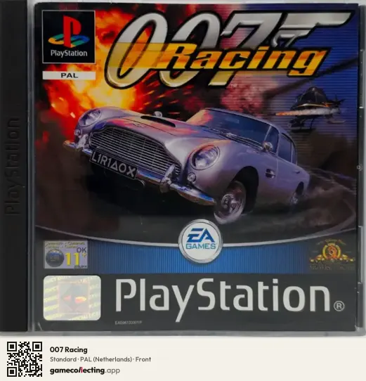 007 Racing PlayStation, Netherlands box front