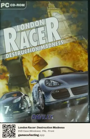 London Racer: Destruction Madness Computer, PAL box front