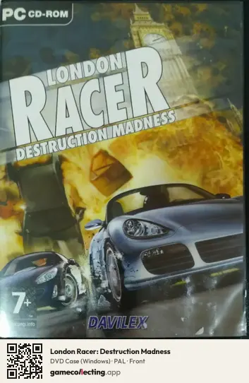London Racer: Destruction Madness Computer, PAL box front