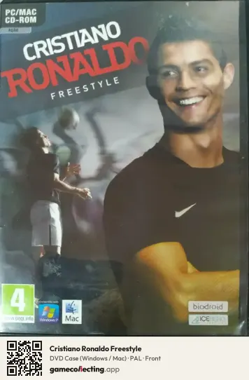 Cristiano Ronaldo Freestyle Computer, PAL box front