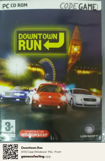 Downtown Run Computer, PAL box front