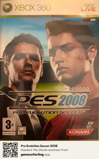 Pro Evolution Soccer 2008 Xbox 360, Nordic countries box front