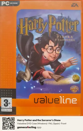 Harry Potter and the Sorcerer's Stone Computer, Spain box front