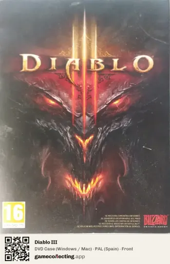 Diablo III Computer, Spain box front
