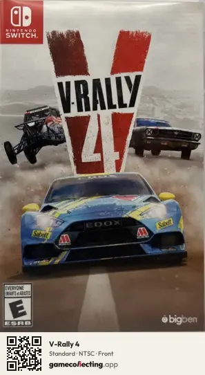 V-Rally 4 Nintendo Switch, NTSC box front