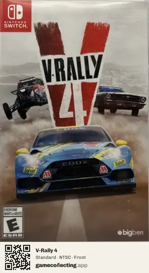V-Rally 4 Nintendo Switch, NTSC box front