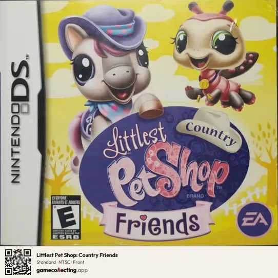 Littlest Pet Shop: Country Friends Nintendo DS, NTSC box front