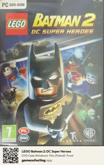 LEGO Batman 2: DC Super Heroes Computer, Poland box front