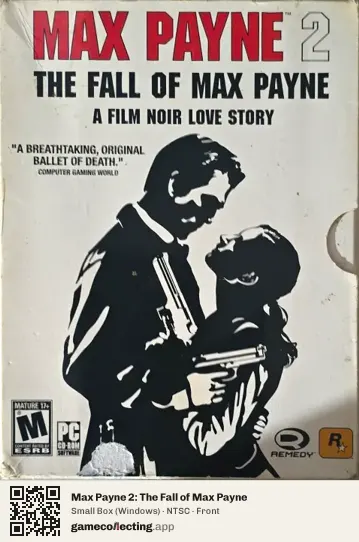 Max Payne 2: The Fall of Max Payne Computer, NTSC box front