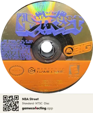 NBA Street Nintendo GameCube, NTSC disc