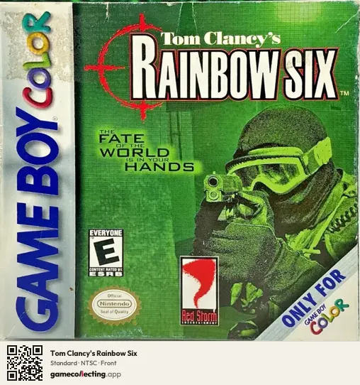 Tom Clancy's Rainbow Six Game Boy Color, NTSC box front