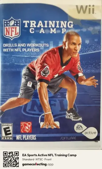 EA Sports Active NFL Training Camp Nintendo Wii, NTSC box front