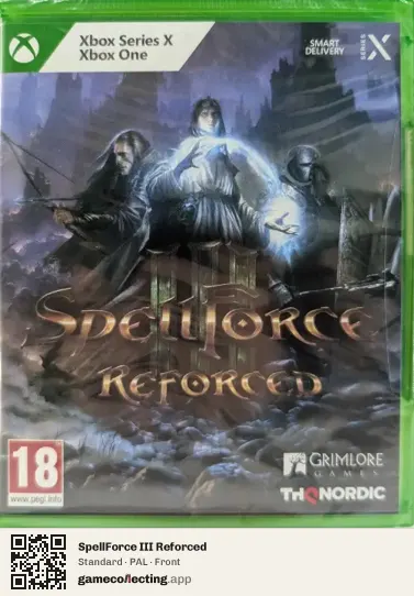 SpellForce III Reforced Xbox Series X, PAL box front