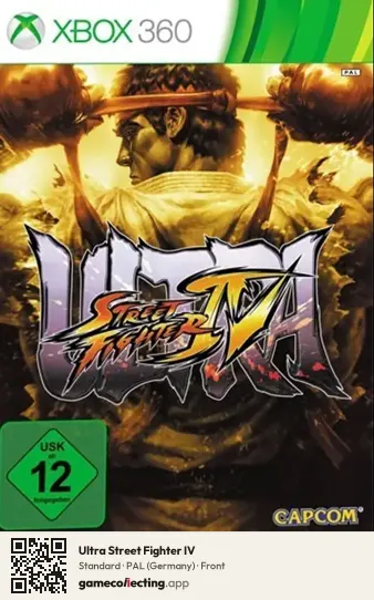 Ultra Street Fighter IV Xbox 360, Germany box front