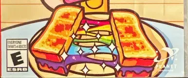 Cooking Mama: Cookstar, the ESRB box on its front