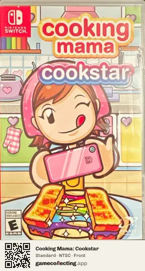 Cooking Mama: Cookstar Nintendo Switch, NTSC box front