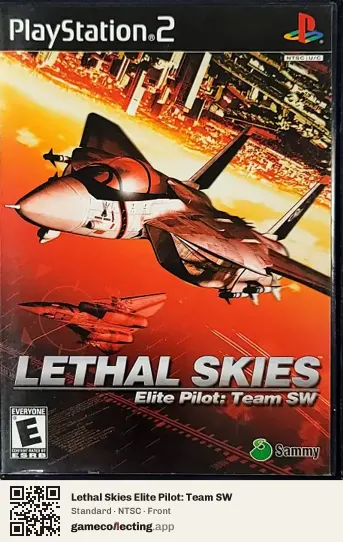 Lethal Skies Elite Pilot: Team SW PlayStation 2, NTSC box front