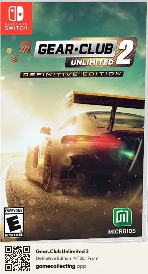 Gear.Club Unlimited 2 Nintendo Switch, NTSC box front