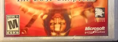Fable: The Lost Chapters, the ESRB box on its front