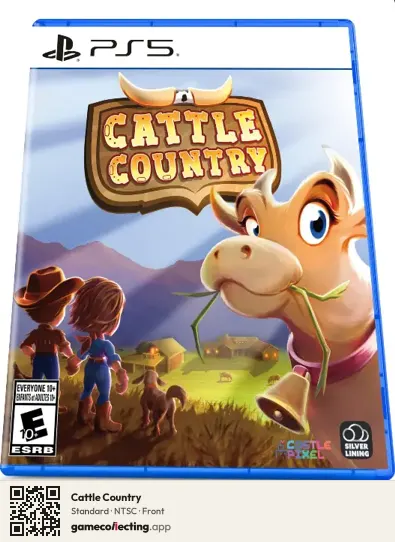 Cattle Country PlayStation 5, NTSC box front