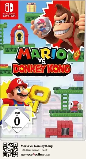 Mario vs. Donkey Kong Nintendo Switch, Germany box front